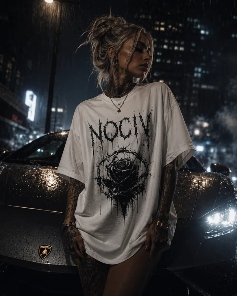 Barbed Rose Tee